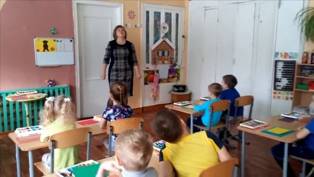 Фрагмент занятия по лепке воспитателя Альшиной Н. Ю. смотреть онлайн