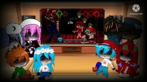 FNF React To Mario's Madness Part 1