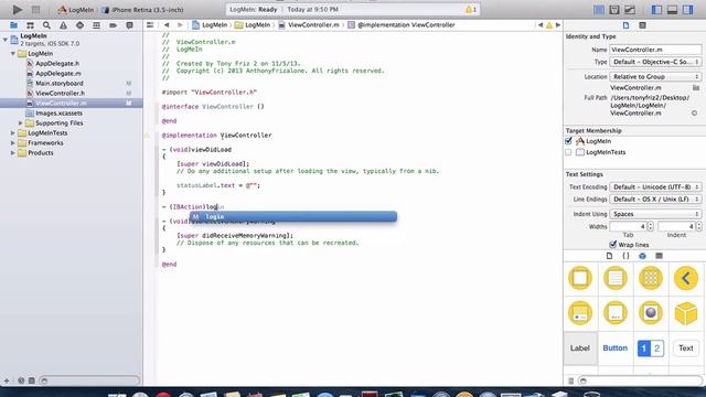 iOS SDK 7 Tutorial - Interacting With a Server смотреть онлайн