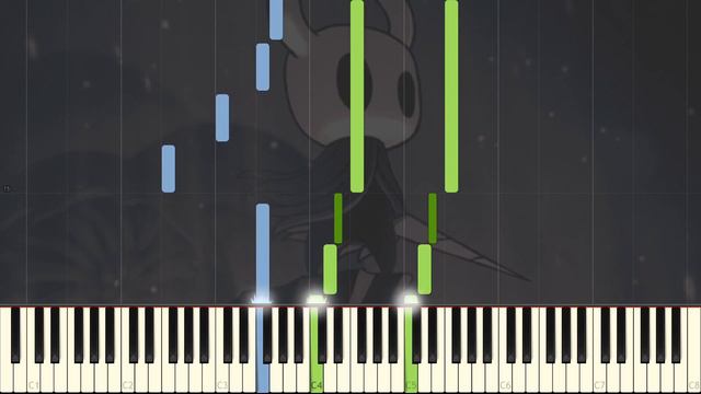 Hollow Knight - Main Theme [Piano Tutorial] (Synthesia) смотреть онлайн