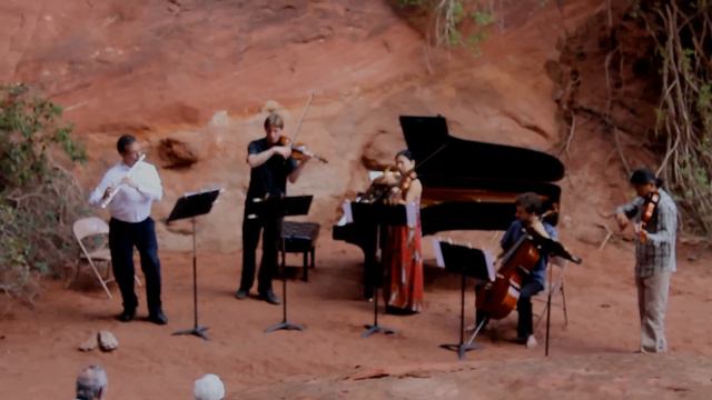 Danza by Alberto Ginastera - Flute and String Quartet - Moab Music Festival 2011 смотреть онлайн