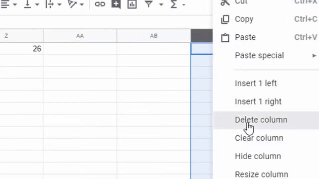 How to insert more than 26 columns in google sheet in hindi смотреть онлайн