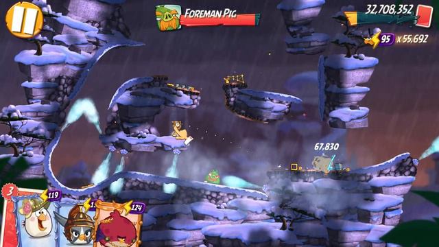Angry Birds 2 PC (Windows 11) King Pig Panic (KPP) with Bubbles for extra Stella card (Mar 23, 2023 смотреть онлайн