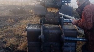 Как я менял ковш на экскаваторе