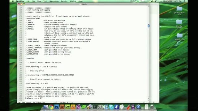 How to enable or disable PHP errors смотреть онлайн