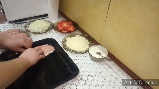 Мясо под сырной корочкой смотреть онлайн