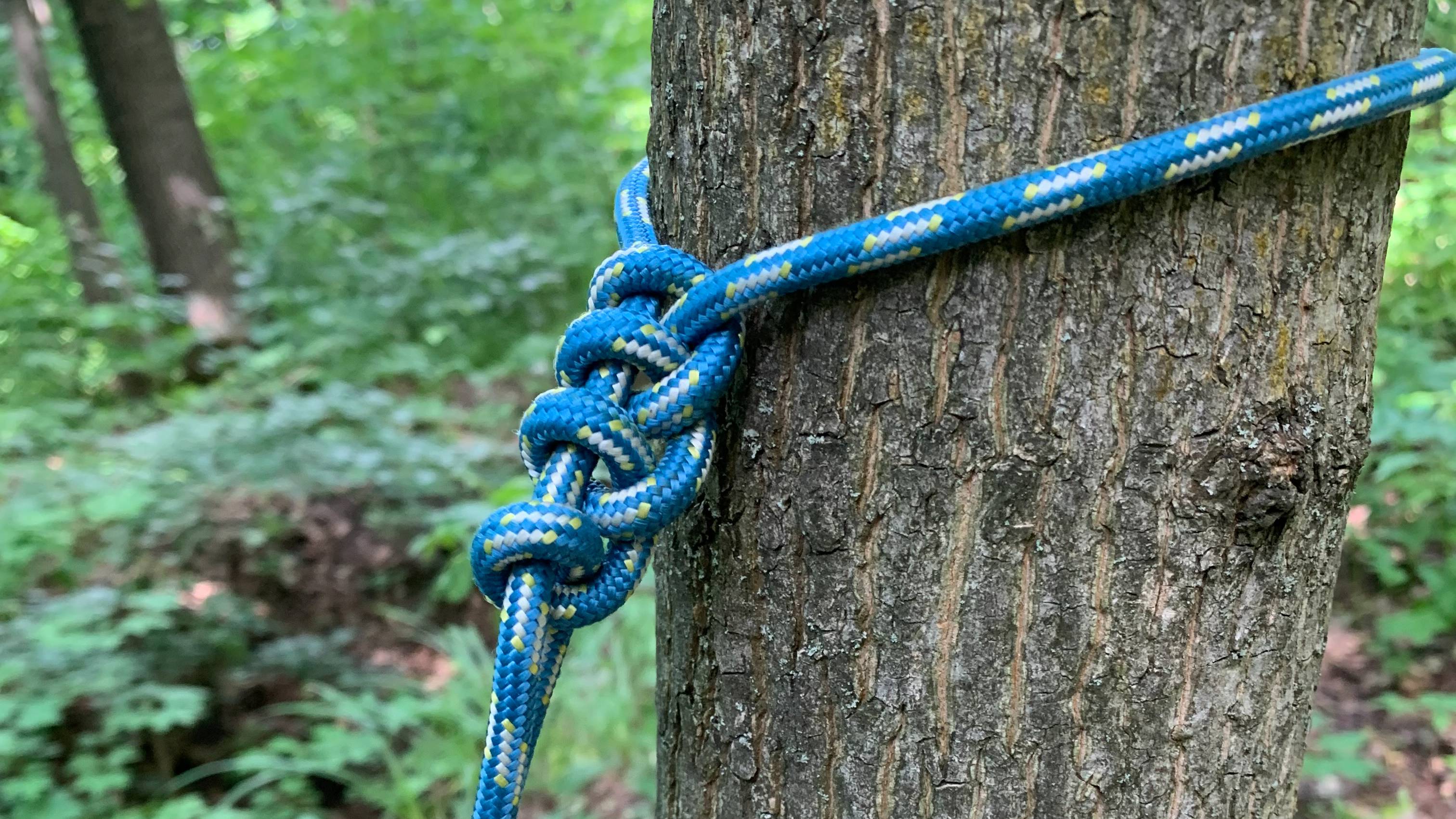 Узлы применяемые в туризме. Как вязать узел Штык, Рыбацкий штык. смотреть онлайн