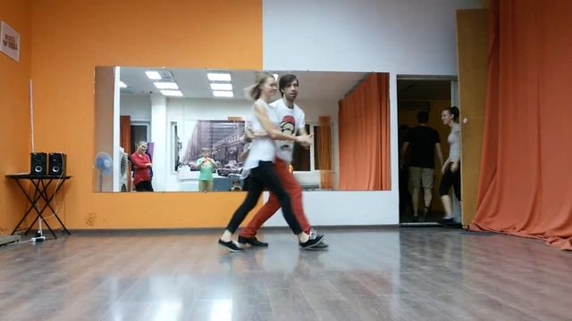 LINDY HOP Intermediate. Aksenov Sergey & Sidorova Olga 2016.11.16 смотреть онлайн