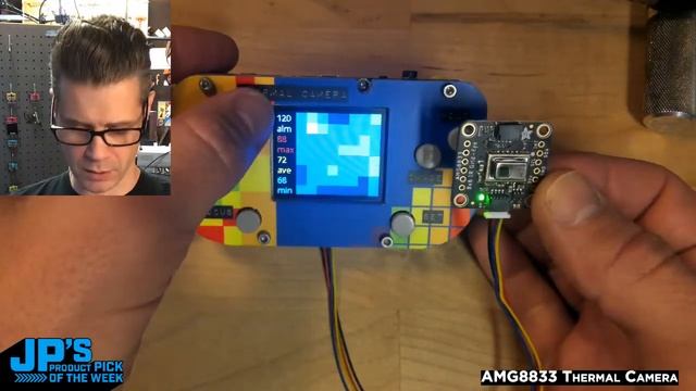 JP’s Product Pick of the Week 4/13/21 AMG8833 Thermal Camera @adafruit @johnedgarpark #adafruit смотреть онлайн