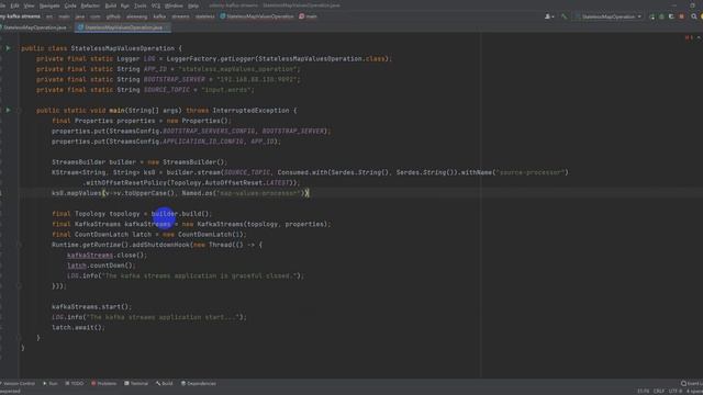 11 - The Ultimate Kafka Streams (3.x) : Real-time Data Processing - MapValues Operations смотреть онлайн