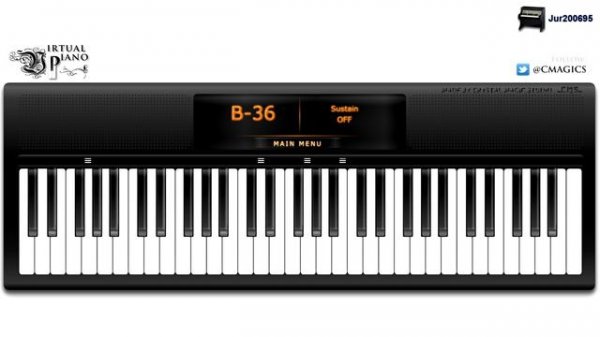 Virtual Piano - Adele, Skyfall