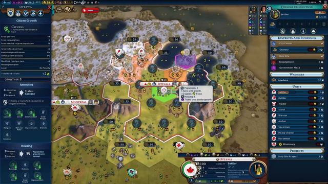 VolkSroo Plays CIVILIZATION 6 - Canada's HOLY CHEAT! - Episode 2 смотреть онлайн