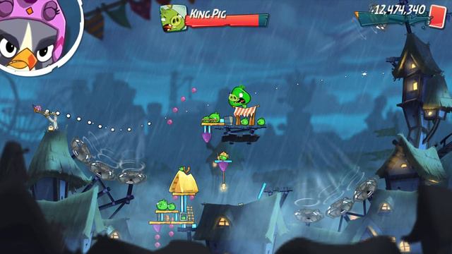 Angry Birds 2 - Boss Battle (King Pig) смотреть онлайн