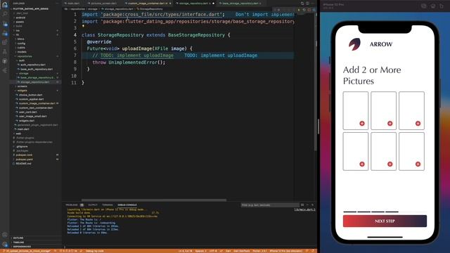 Flutter Dating App - Upload User Pictures to Cloud Storage (Part 1) - EP13 - The Dating App Series смотреть онлайн
