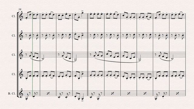 Amboss-Polka - German Polka - Oktoberfest - Clarinet Quintet - Arrangement: Thomas H. Graf смотреть онлайн