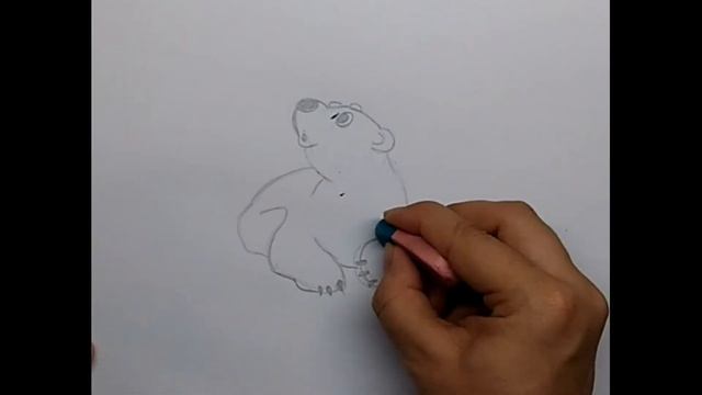 Как нарисовать Умку смотреть онлайн