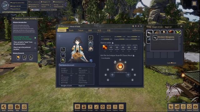 The Leviathan's Fantasy ( God Game City Builder ) Gameplay Demo