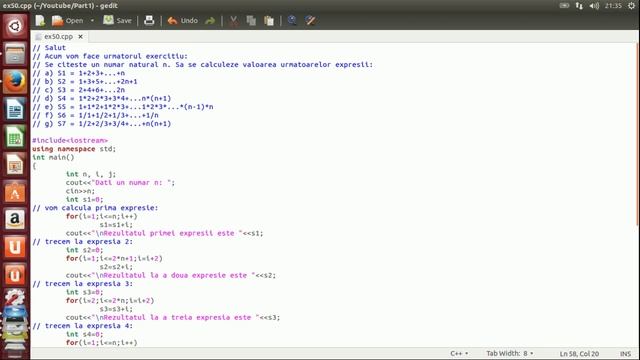 Basic C++ ex 50 (expresii) смотреть онлайн
