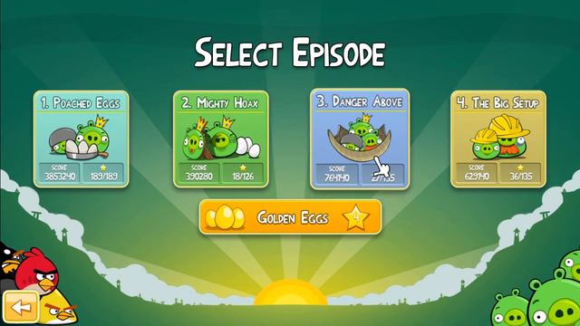 My progress in Angry Birds so far.. смотреть онлайн
