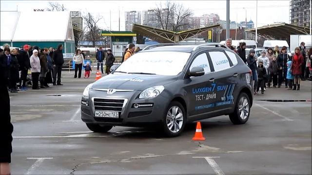 LUXGEN 7 SUV TURBO Тест Драйв Краснодар маслиница смотреть онлайн
