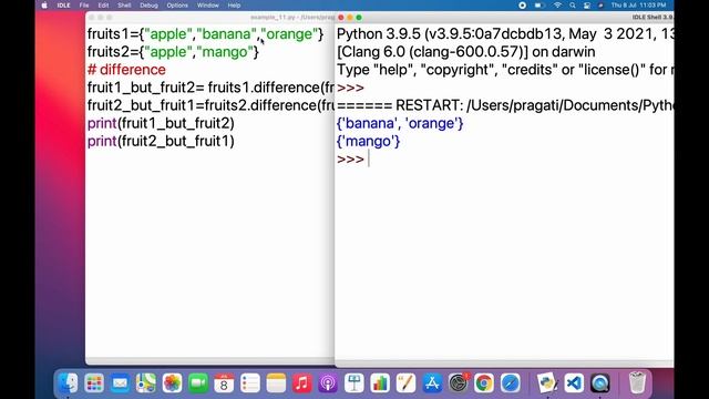 Advance set operations in Python | Python Tutorials For Beginners In Hindi #16 смотреть онлайн