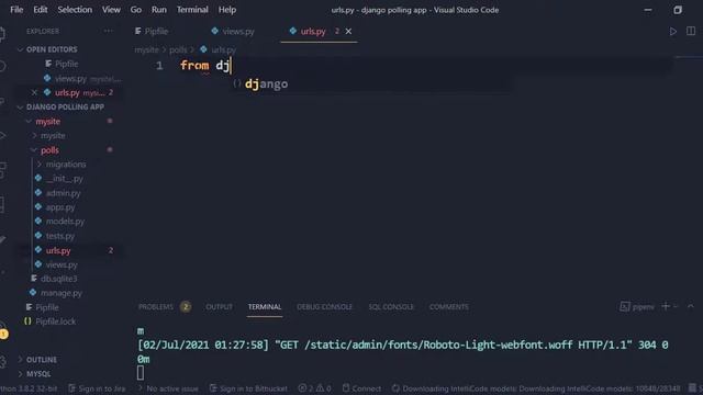 Django for beginners (Af-Soomaali) - 4 - Creating first Django app смотреть онлайн