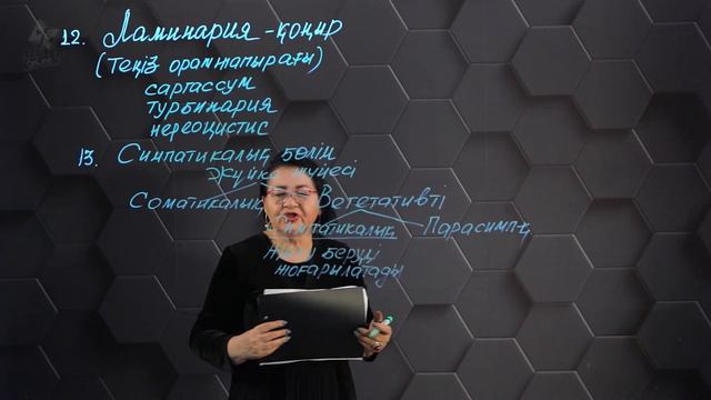 Биология - ҰБТ. 8 нұсқасы: № 12-16. смотреть онлайн