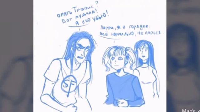 Озвучка комиксов Sally Face 1 смотреть онлайн