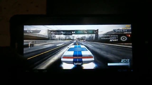 Need For Speed Most Wanted on Lenovo Idea Tab A2107 смотреть онлайн