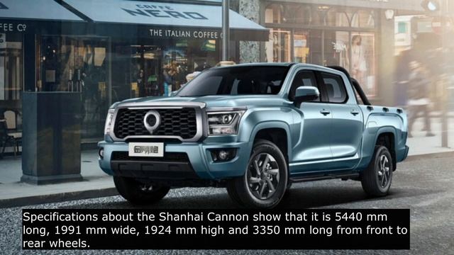 China Car Shanhai Cannon Hybrid Pick up 2023, смотреть онлайн