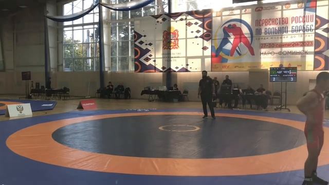 Финал 51 кг. Шогенов Р.(АДГ) vs Атангериев А.(ЧЕЧ) Первенство России до 18 лет г. Наро-Фоминск 202 смотреть онлайн