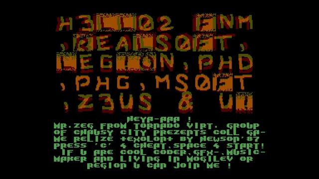 Exolon Crack Intro -Tornado Virtual Group [#zx spectrum] смотреть онлайн