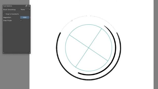 Krita Tutorial : How To Draw Concentric Circles With Assistant (2) смотреть онлайн