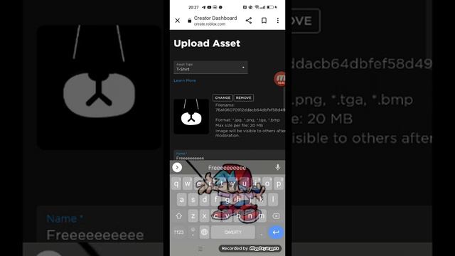 как сделать свою футболку в roblox ? смотреть онлайн