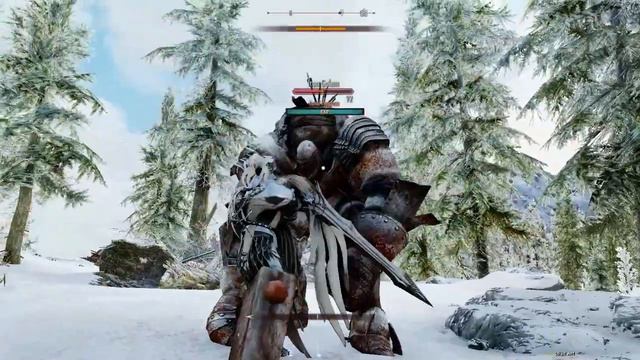 Skyrim SE The Crown Eagle Deadly Fightt!! смотреть онлайн