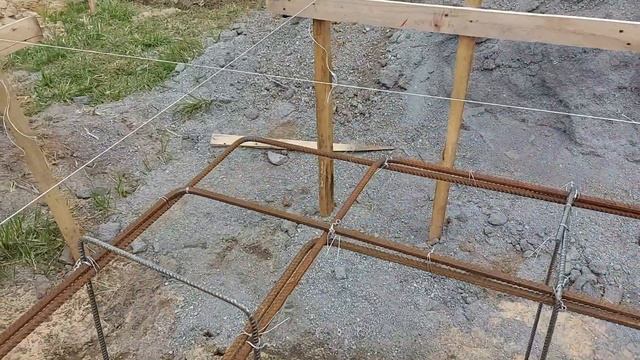 Как связать два фундамента и вязка арматуры смотреть онлайн