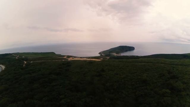Полеты на квадрокоптере, Владивосток, остров Русский, 2016 смотреть онлайн