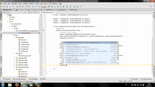 Develop simple Slot Machine game in Android Studio смотреть онлайн