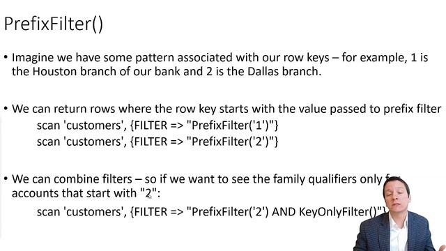BZAN 6356 Lecture 4.2: Scan Filtering in HBase смотреть онлайн