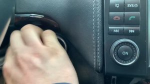 Снятие замка зажигания Mercedes W164 W166