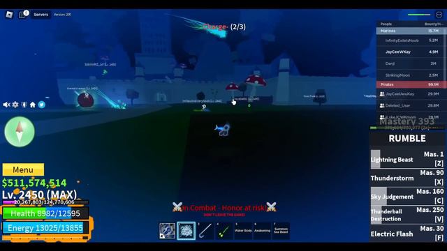 Bounty Hunting ASMR (Keyboard Sound) (Blox Fruits)