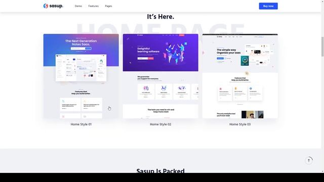 Sasup - Sass Landing WordPress Theme modern html html смотреть онлайн