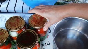 Ассорти помидоры и  огурцы с горчицей.