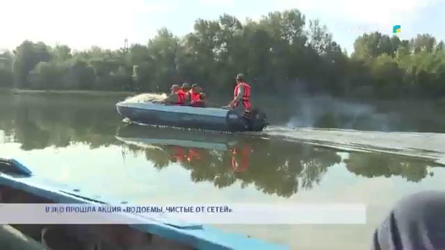 В ЗКО ПРОШЛА АКЦИЯ «ВОДОЕМЫ, ЧИСТЫЕ ОТ СЕТЕЙ» смотреть онлайн