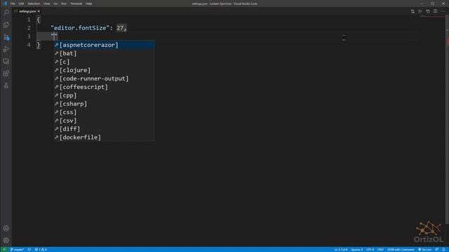 Lodash Ejercicio: 6 Configuración de Microsoft Visual Studio Code Desde el Archivo settings.json смотреть онлайн