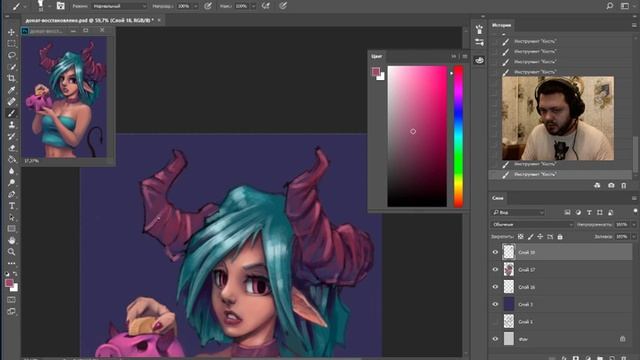 Draw. Рисую картинку для доната. смотреть онлайн