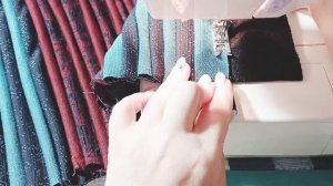 Как сшить коврик из остатков ткани.Пэчворк.Коврик из лоскутов ткани.Мастер класс.Коврик для бани.