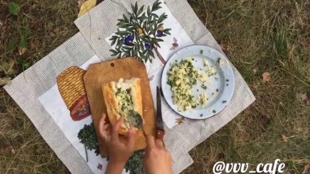 Багет с сыром / Baguette with Garlic and Cheese смотреть онлайн