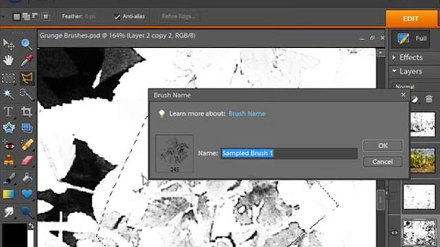 Digital Scrapbooking Designer Tutorial: Making Grunge Brushes смотреть онлайн