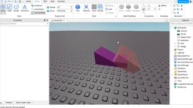How to Change the Color of a Union | Roblox Studio Tutorial смотреть онлайн